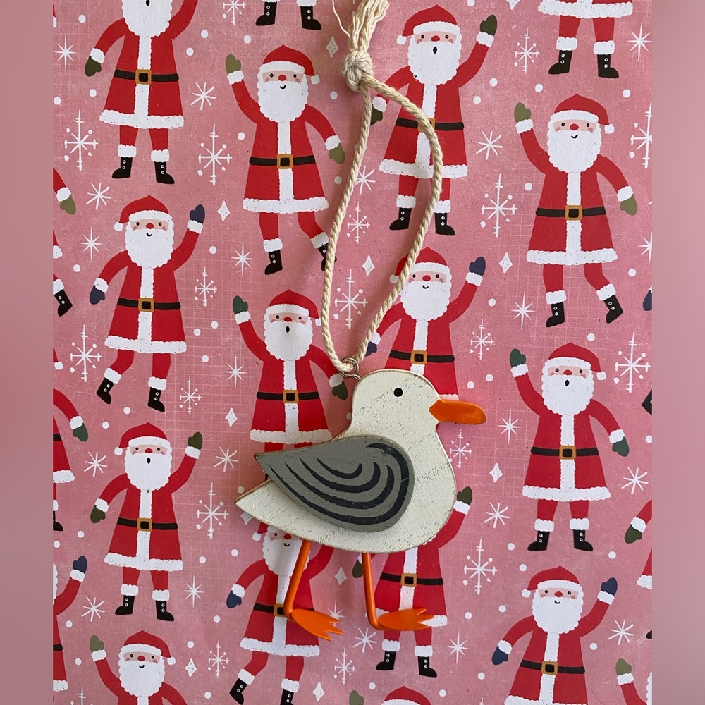 Nautical Seagull Bird Ornament Christmas Holiday
